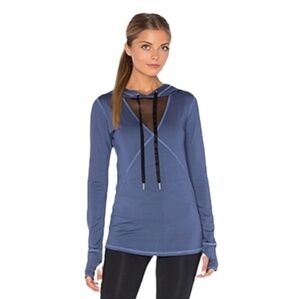 Alala Flyweight Hoodie Tee blue sz S